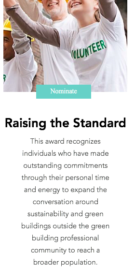 USGBC Leadership Award Nomination!